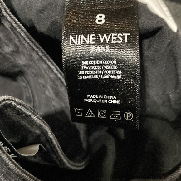 94. Nine West mid rise super comfy&soft skinny jeans size 8 - Picture 6 of 6